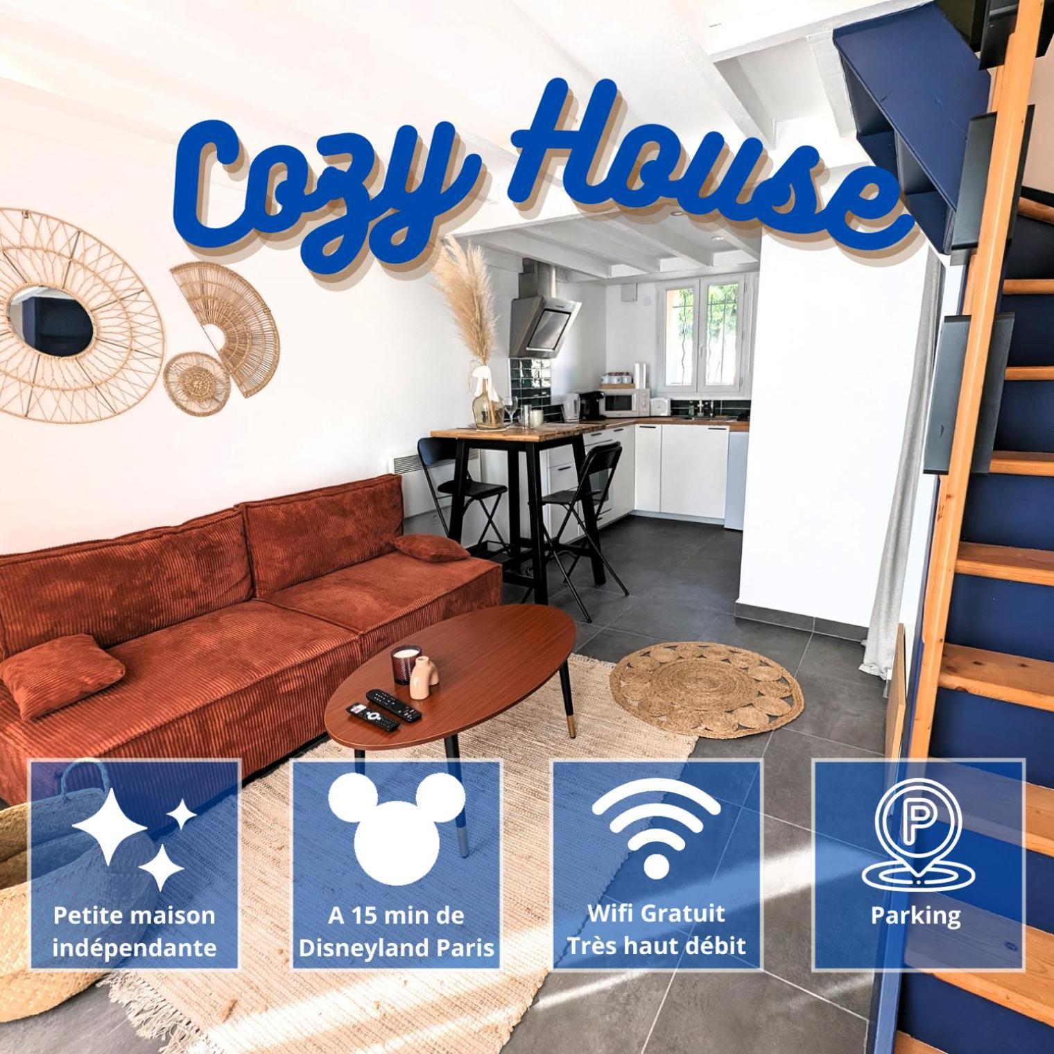 Nanteuil-lès-Meaux Cozy House - 15 Min Disneyland - 2 Parkings - Fibre מראה חיצוני תמונה